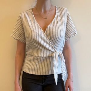 H&M Wrap-Front Blouse